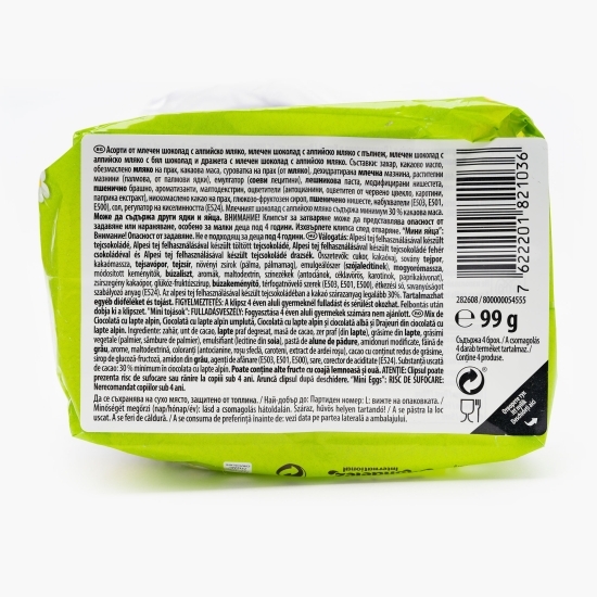 Mix ciocolată cu lapte alpin și cană Paște 99 g
