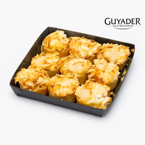 Mini-muffins cu brânză de capră, miere & migdale 9x15g