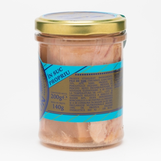 File de ton în suc propriu 200g
