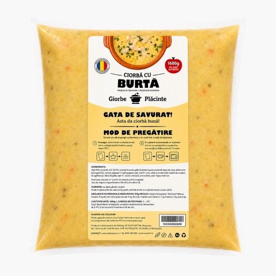 Ciorbă cu burtă de vită 1.6kg
