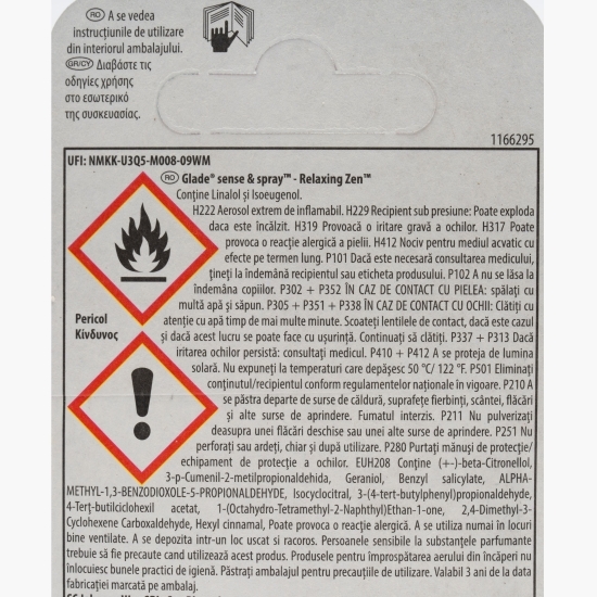 Rezervă odorizant cameră Relaxing Zen 18ml