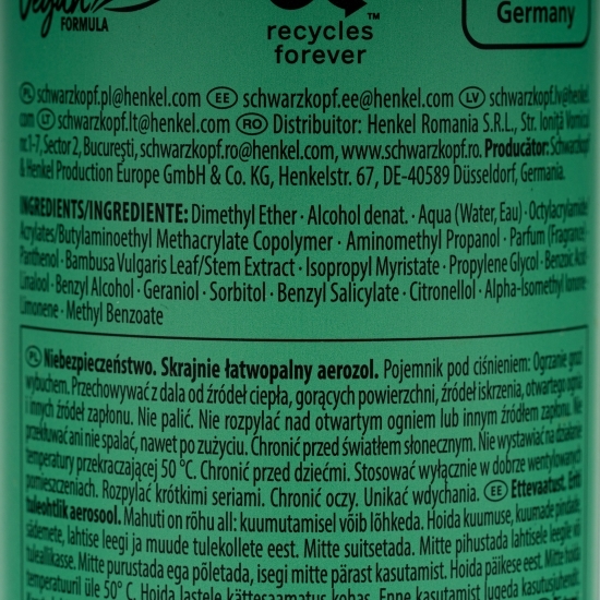Fixativ Volume Ultra (4) pentru păr 250ml