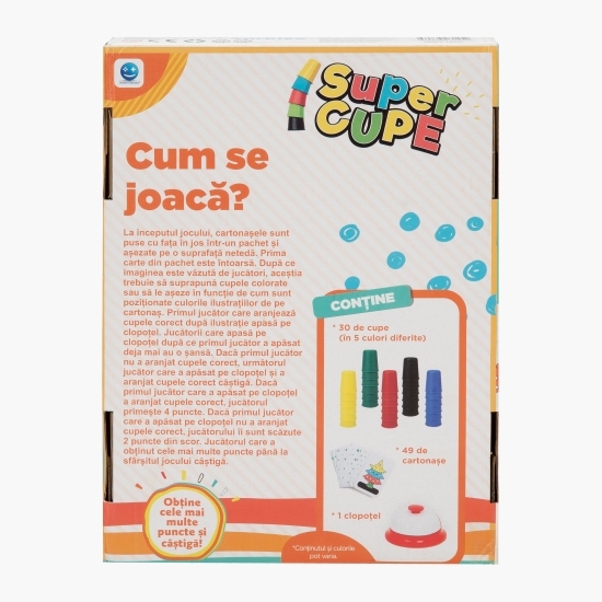 Joc cu supercupe, 3+ ani