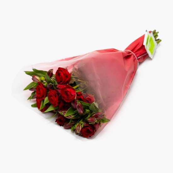 Buchet de flori mixt 9 fire