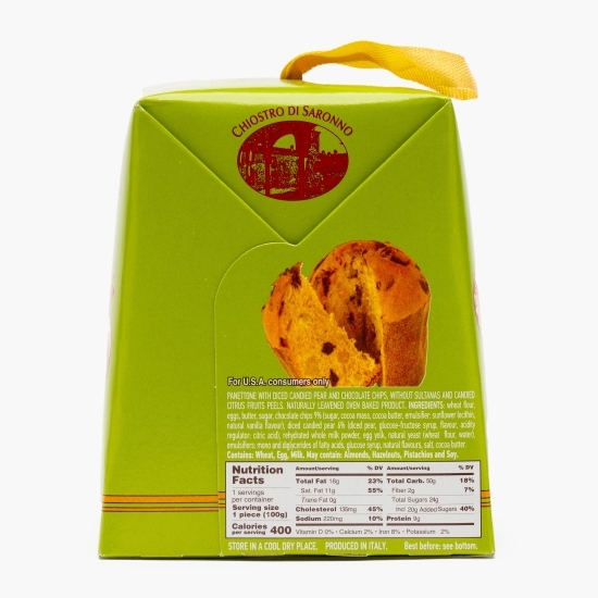 Mini panettone cu ciocolată și pere 100g