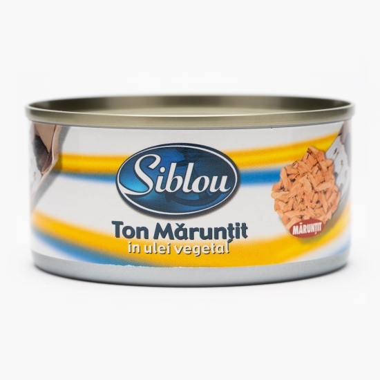 Ton mărunțit în ulei 170g