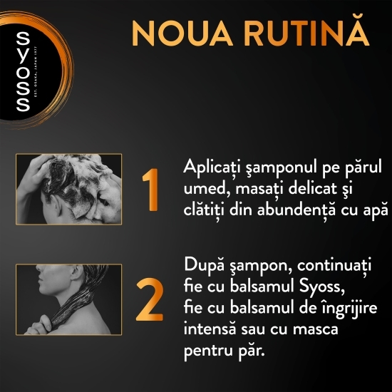 Șampon Intense Repair pentru păr uscat sau deteriorat 440ml