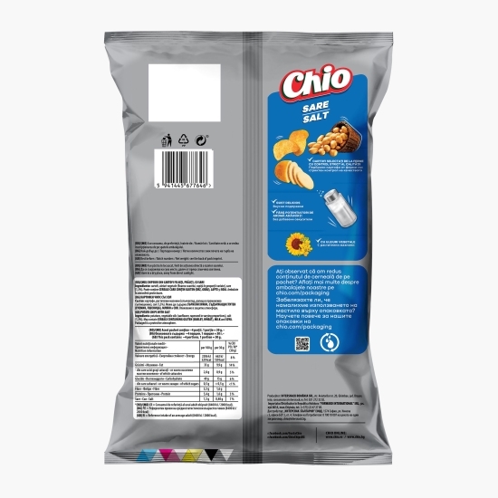 Chipsuri din cartofi cu sare 125g