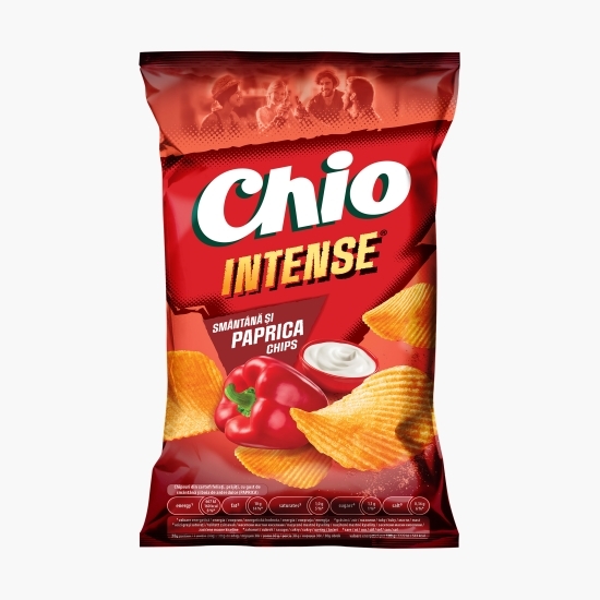 Chipsuri cu gust de ardei gras, Intense 130g