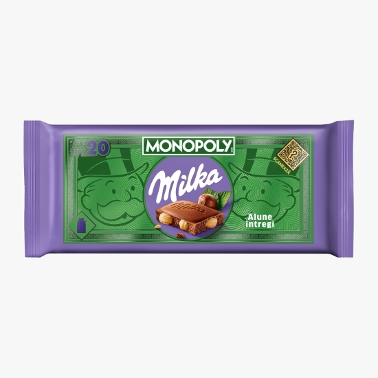 Ciocolată cu alune întregi 100g