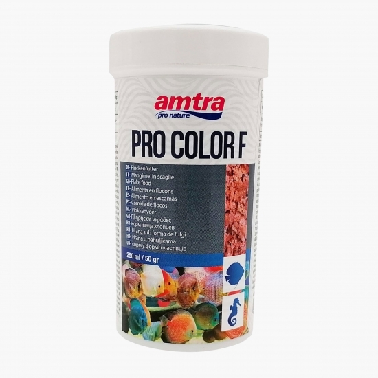Hrană pentru pești, 250ml, Pro Color Flake 