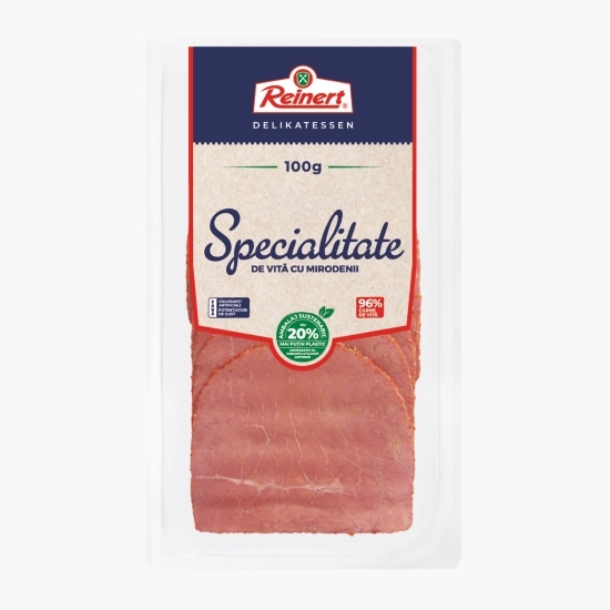 Specialitate de vită cu mirodenii, feliată 100g