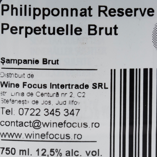 Șampanie Reserve Brut, 12.5%, 0.75l