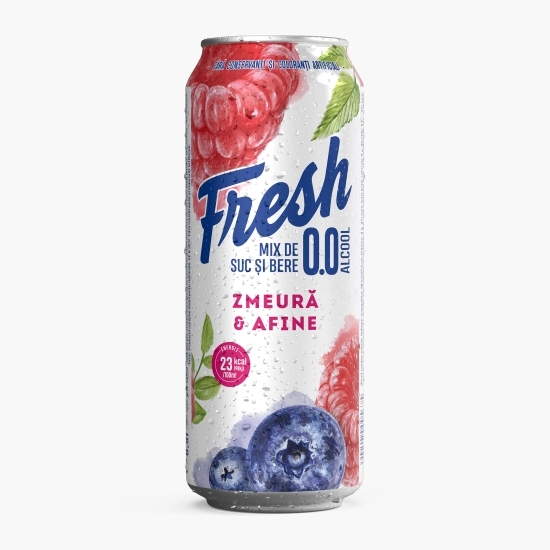 Bere blondă fără alcool cu zmeură și coacăze 0.5l