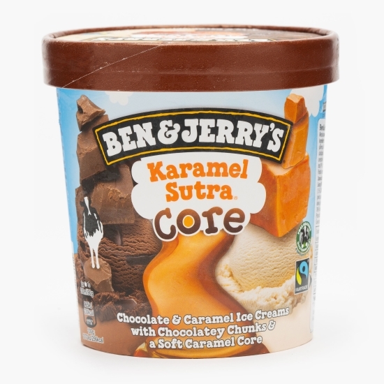 Miez de caramel moale cu bucățele cu cacao 408g