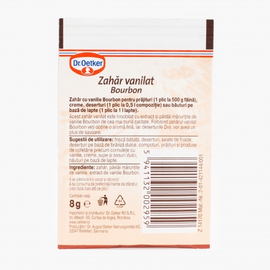 Zahăr vanilat Bourbon 8g