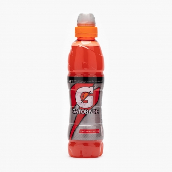 Băutură necarbonatată pentru sportivi cu aromă de portocală roșie cu zahăr și îndulcitori 0.5l