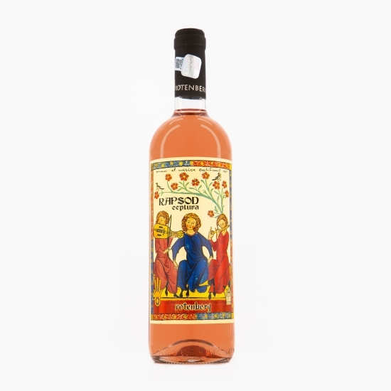 Vin rose demisec Merlot, 14.5%, 0.75l