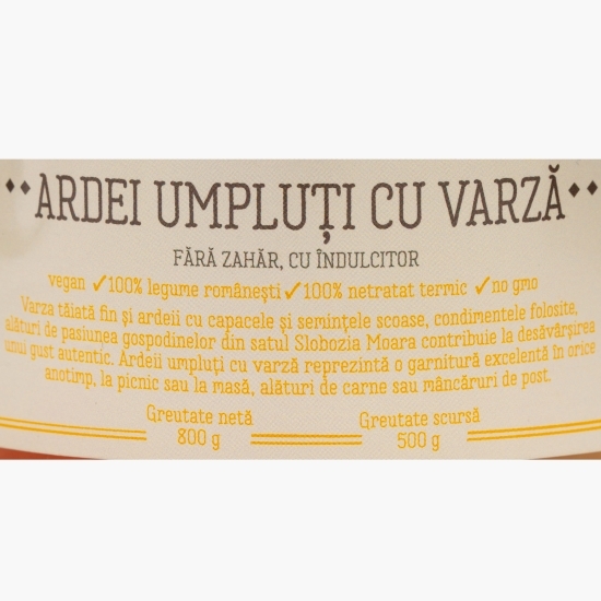 Ardei umpluți cu varză 800g