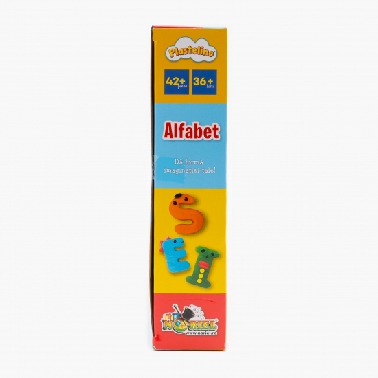 Set de plastilină Alfabet 36+ luni