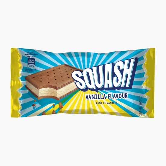 Înghețată sandviș cu vanilie Squash 170ml (89g)
