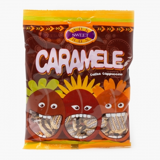 Caramele moi cu aromă de cafea și cappuccino 80g
