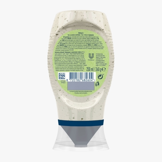 Sos de usturoi și ierburi 0.25l