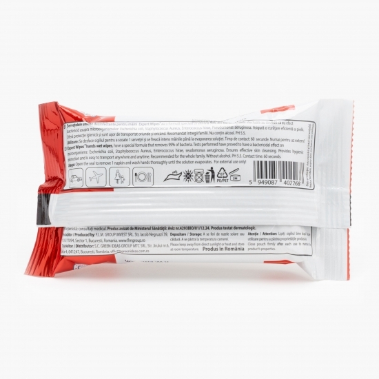 Șervețele umede antibacteriene Clasic 15 buc