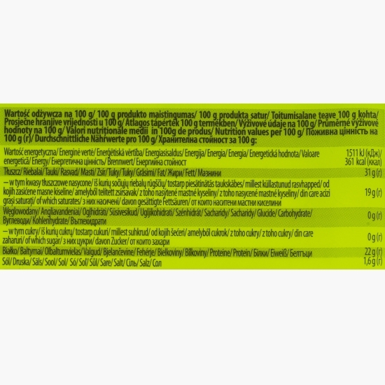 Brânză eco de capră, felii 90g