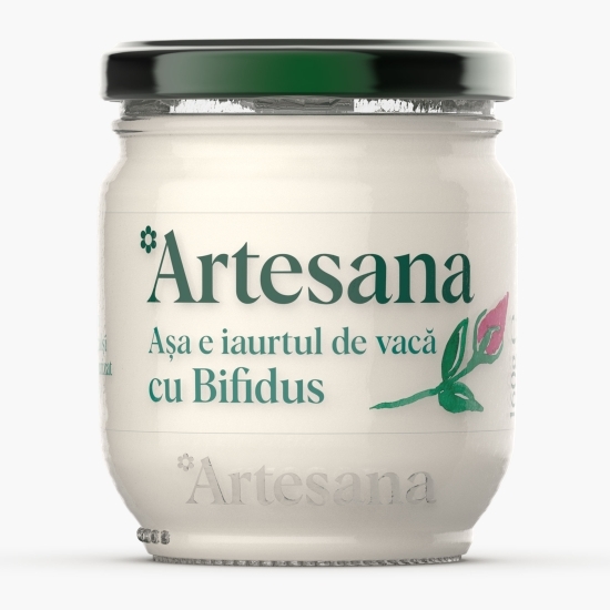 Iaurt natural din lapte de vacă cu bifidus 160g