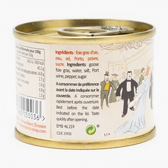 Bloc de foie gras de gâscă 65g