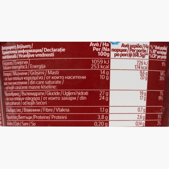 Înghețată Brownie și caramel sărat 470ml