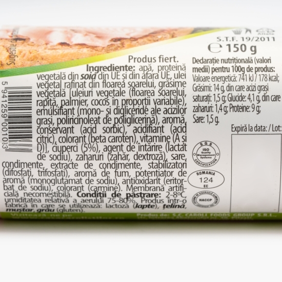 Pachet pastă vegetală ciuperci 150g 1+1/2
