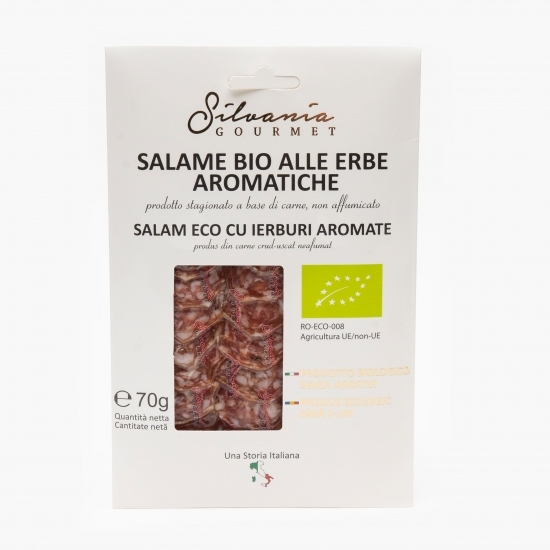Salam eco cu ierburi aromate 70g