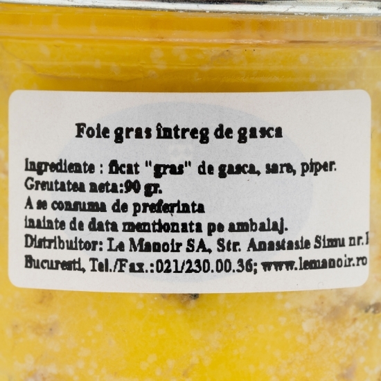 Foie gras de gâscă 90g
