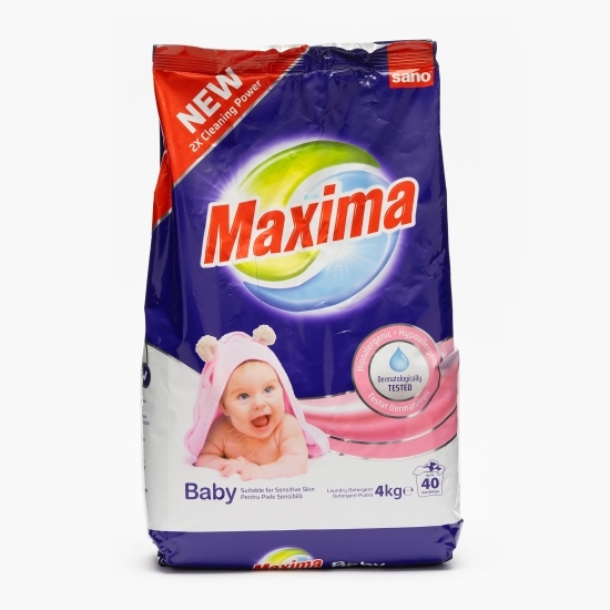 Detergent de rufe pudră Baby 40 spălări, 4kg