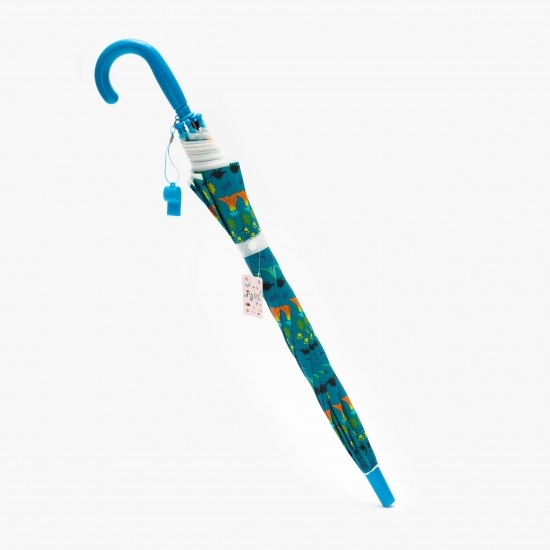 Umbrelă lungă dinozaur, copii, 65cm