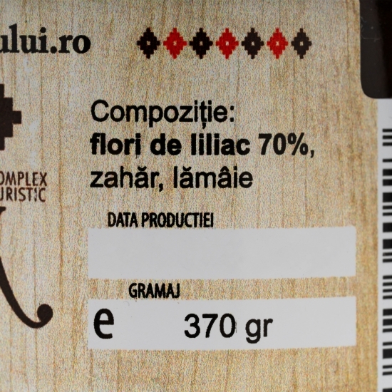 Dulceață din flori de liliac 370g