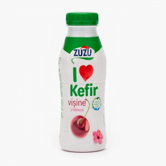 Kefir vișine și hibiscus 320g