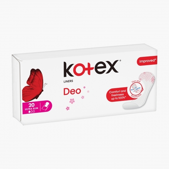 Absorbante zilnice Deo Ultra Slim 20 buc