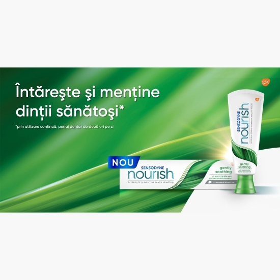 Pastă de dinți Nourish Gently Soothing 75ml