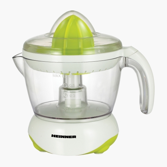 Storcător de citrice Citrus C250X, 25 W, 0.7 l, 1 viteză, două conuri, alb/verde