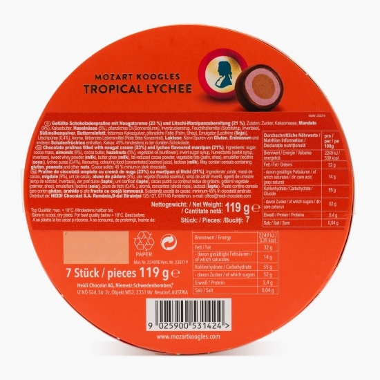Praline Tropical Lychee Gift Box, 119g