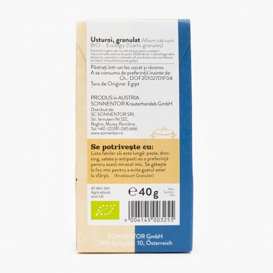 Usturoi granulat eco 40g