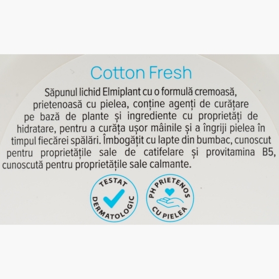 Săpun lichid cremă Bumbac & Provitamina B5, 0.5l