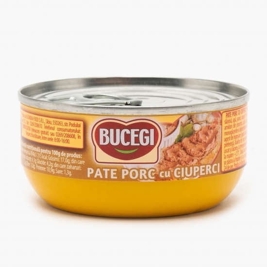 Pate porc cu ciuperci 120g