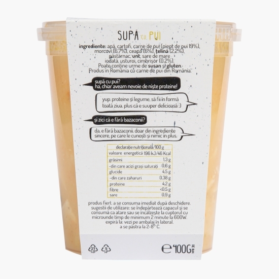 Supă fresh cu pui 400g