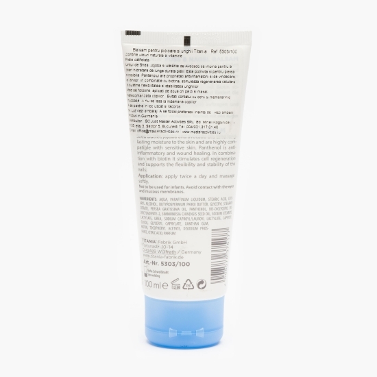 Balsam pentru picioare și unghii 100ml