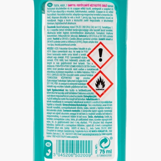 Gel dezinfectant pentru mâini 75ml
