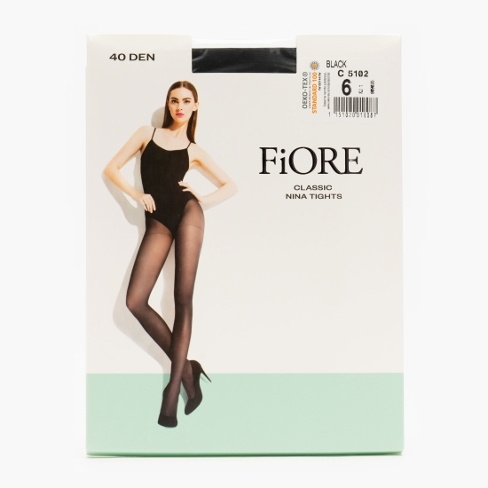 Ciorap Nina 40 den Black 6